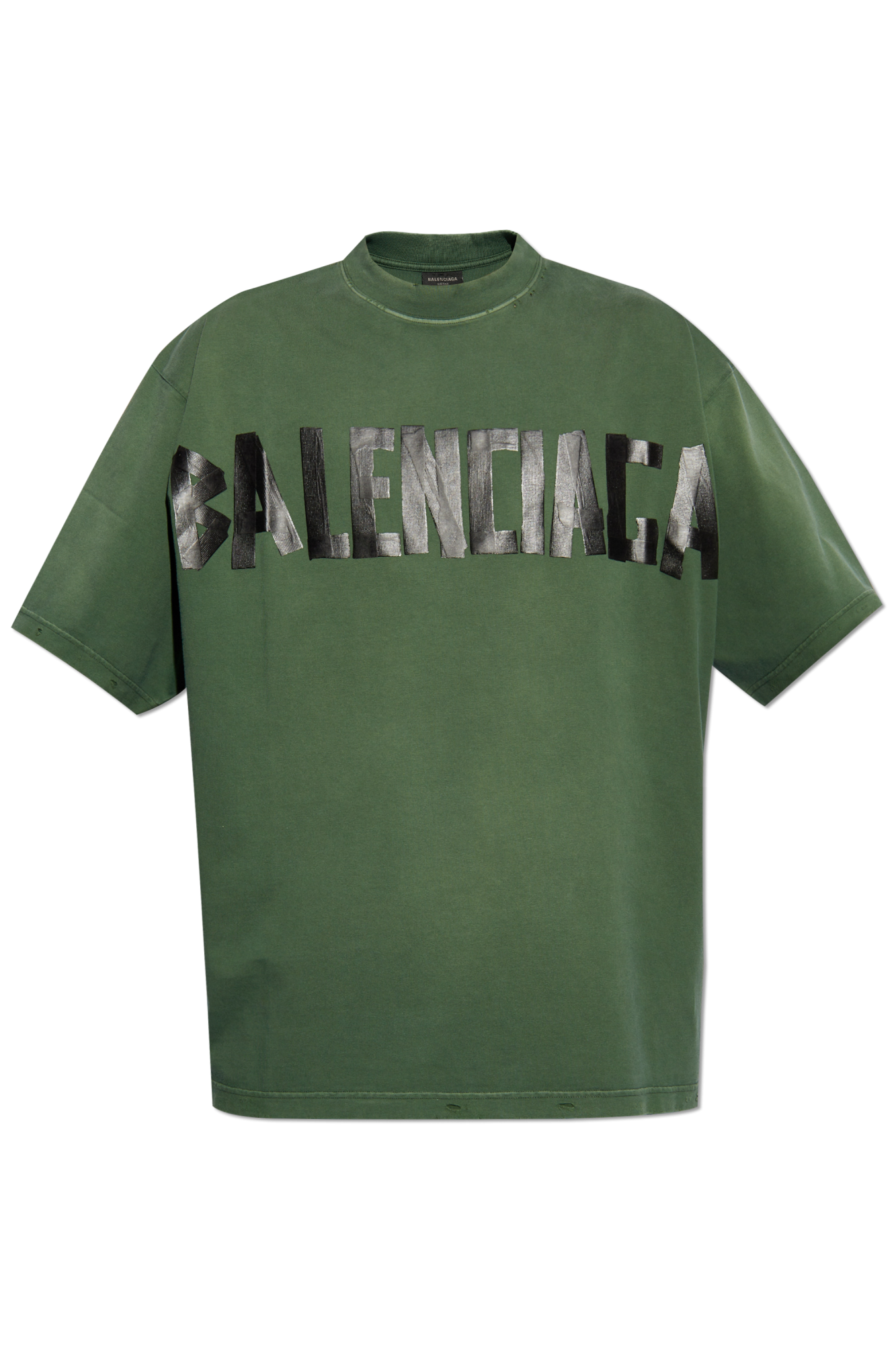 shirt with logo Balenciaga Green T SchaferandweinerShops GW Purple 2 5 men footwear Kids belts Shirts